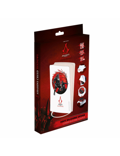 Cover Silicone Souple - Ps5 Slim - Assassin's Creed Shadows